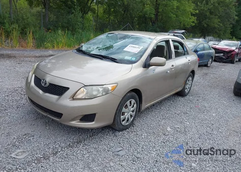 2010 Toyota Corolla Le z USA, uszkodzony, nr VIN 1NXBU4EE8AZ195232